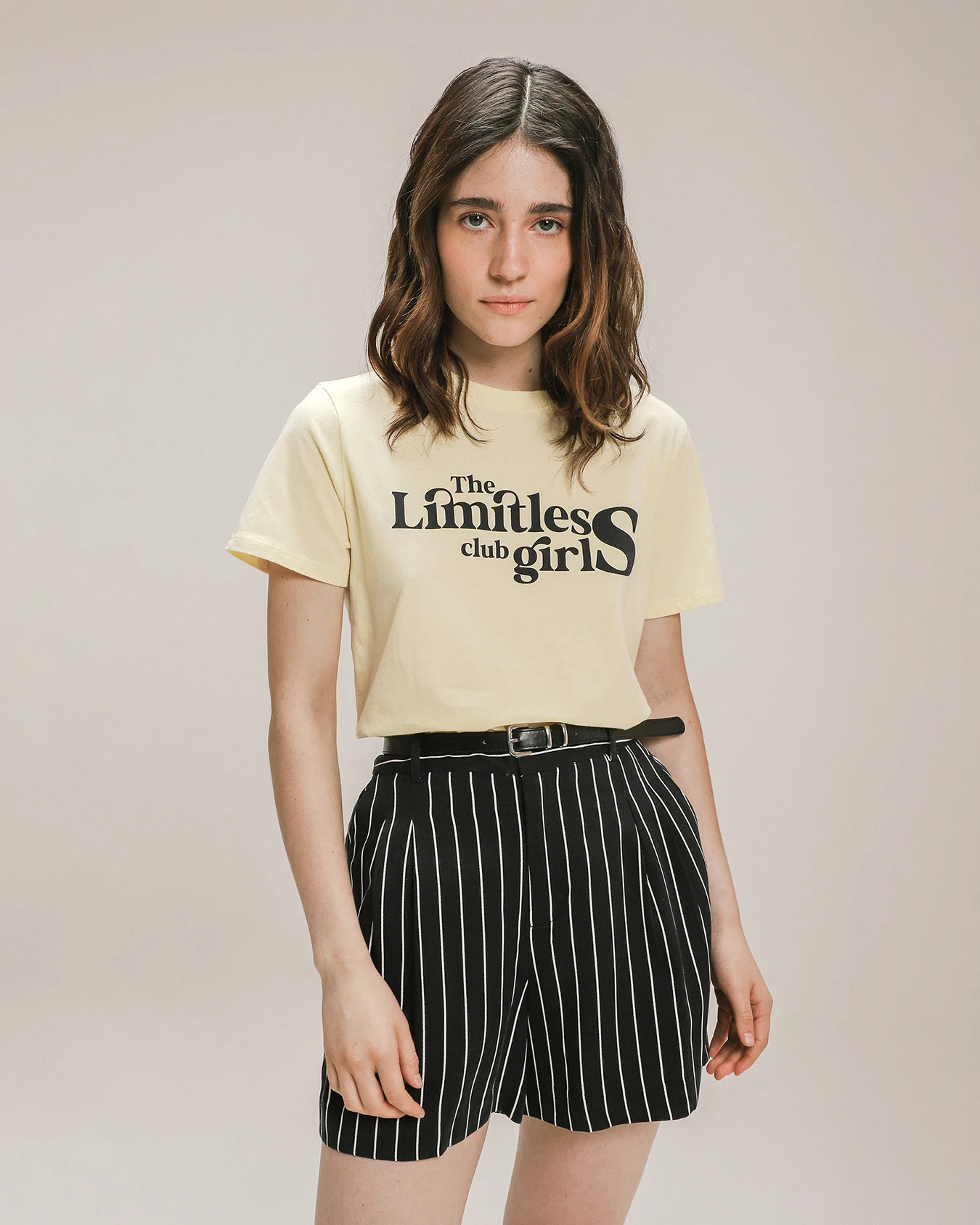 Playera Amarilla Manga Corta