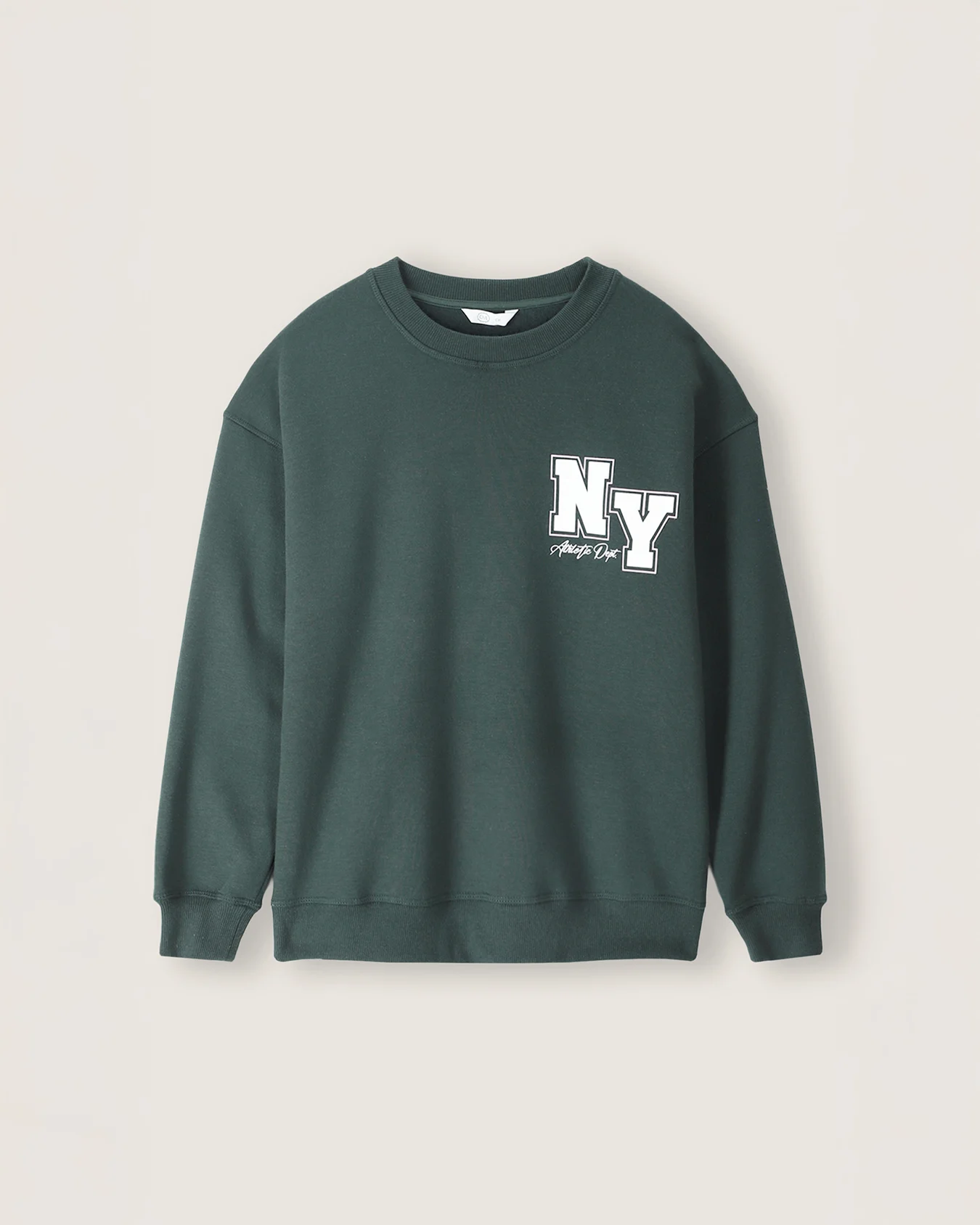 Sudadera Verde Estampada 4 Sudadera Verde Estampada