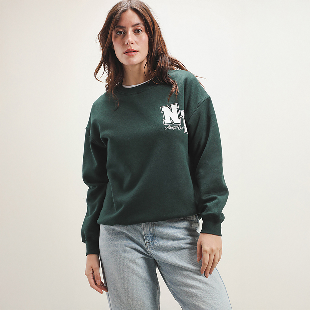 Sudadera Verde Estampada 6 Sudadera Verde Estampada