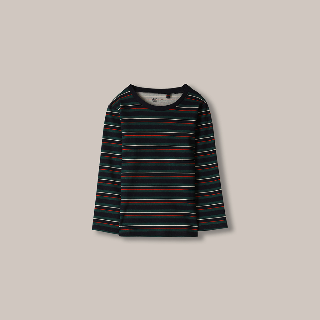 Playera Manga Larga Rayas 4 Playera Manga Larga Rayas