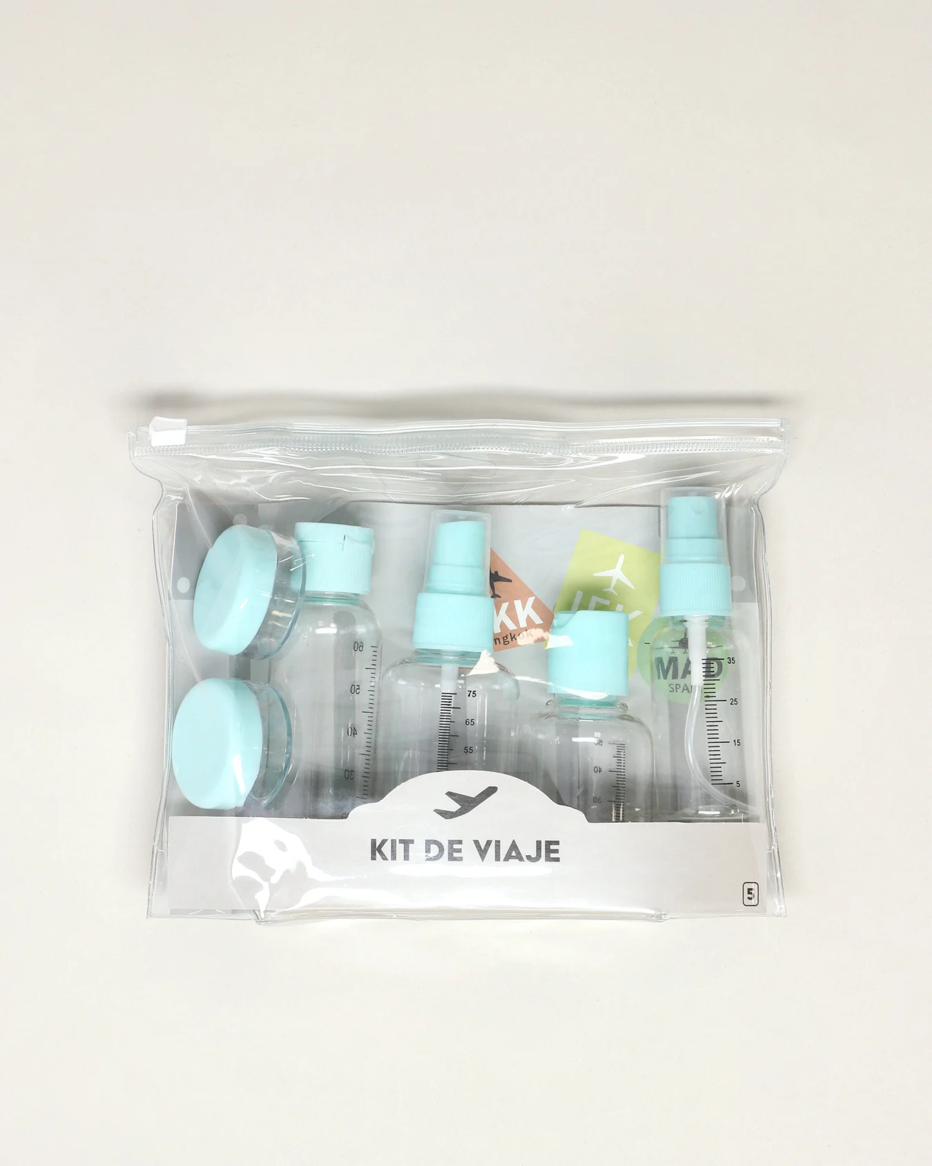 Set De Viaje Azul