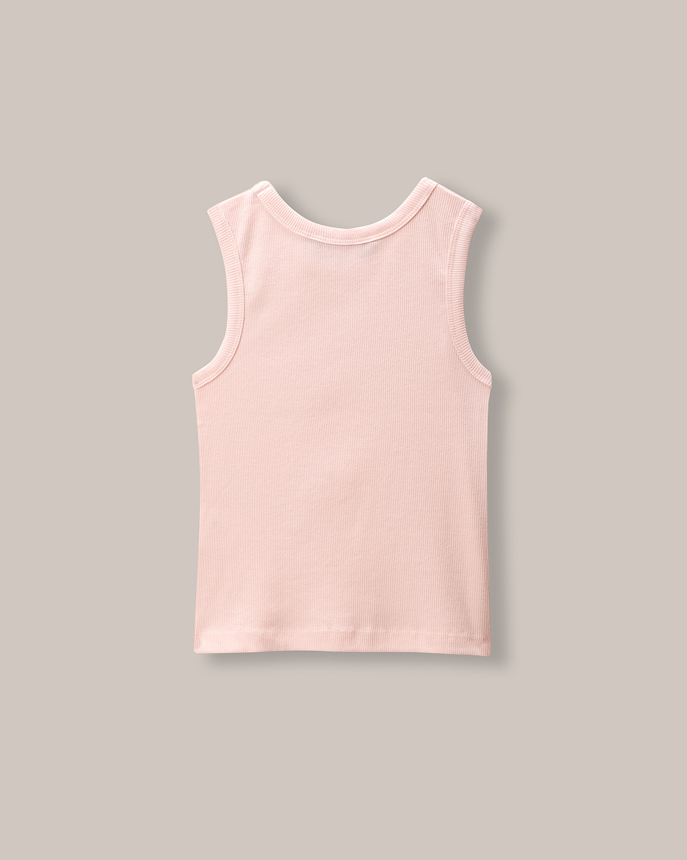 Tank Top De Rib Rosa 2 Tank Top De Rib Rosa