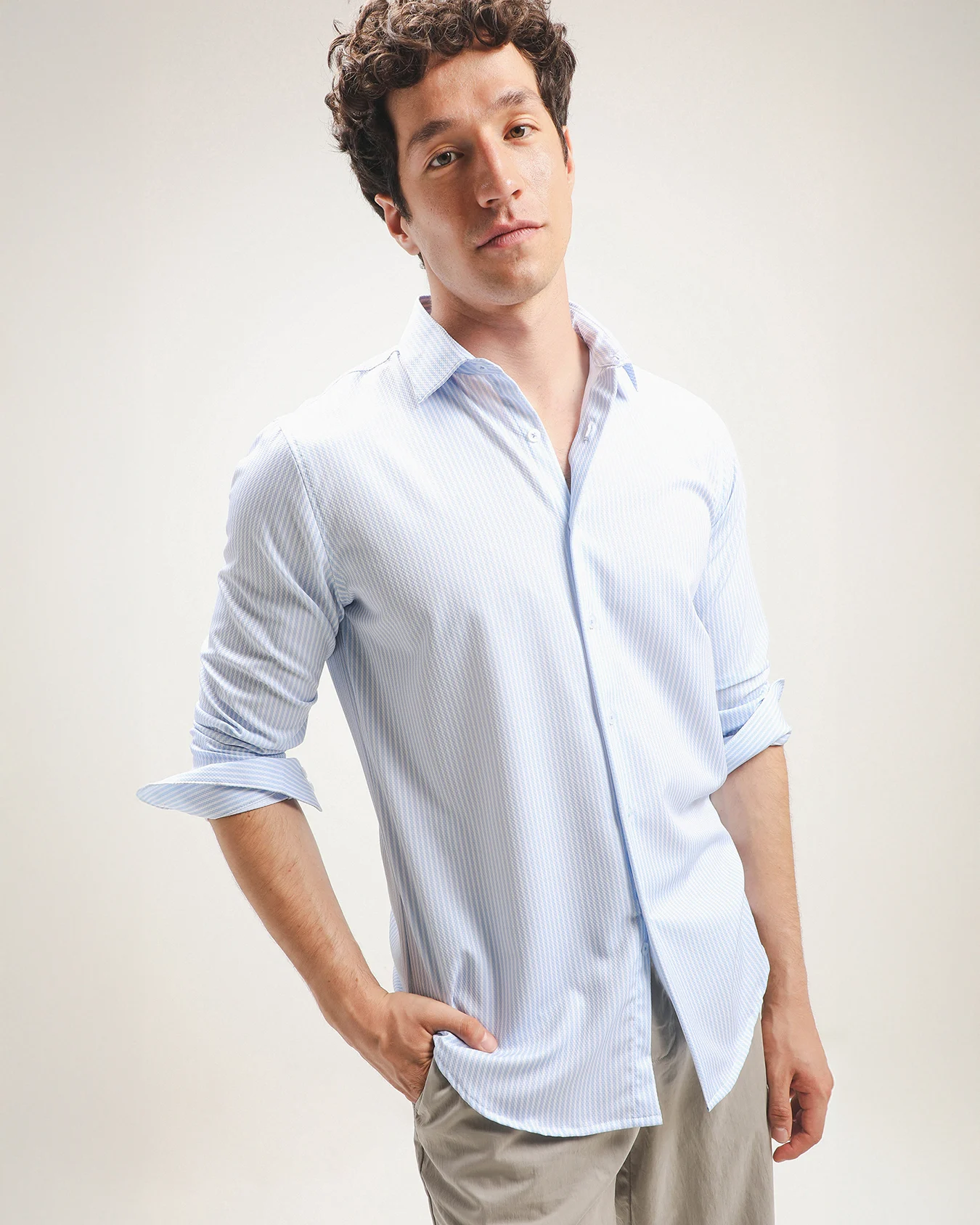 Camisa Fit Slim Rayas 1 Camisa Fit Slim Rayas