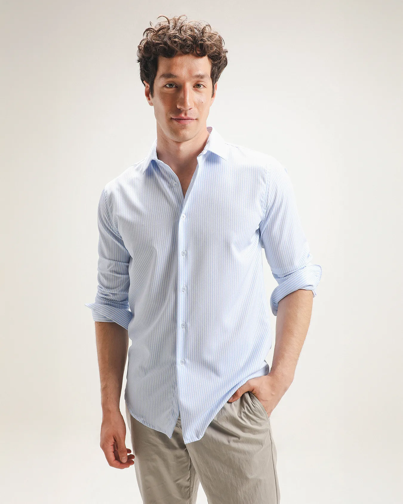 Camisa Fit Slim Rayas 2 Camisa Fit Slim Rayas