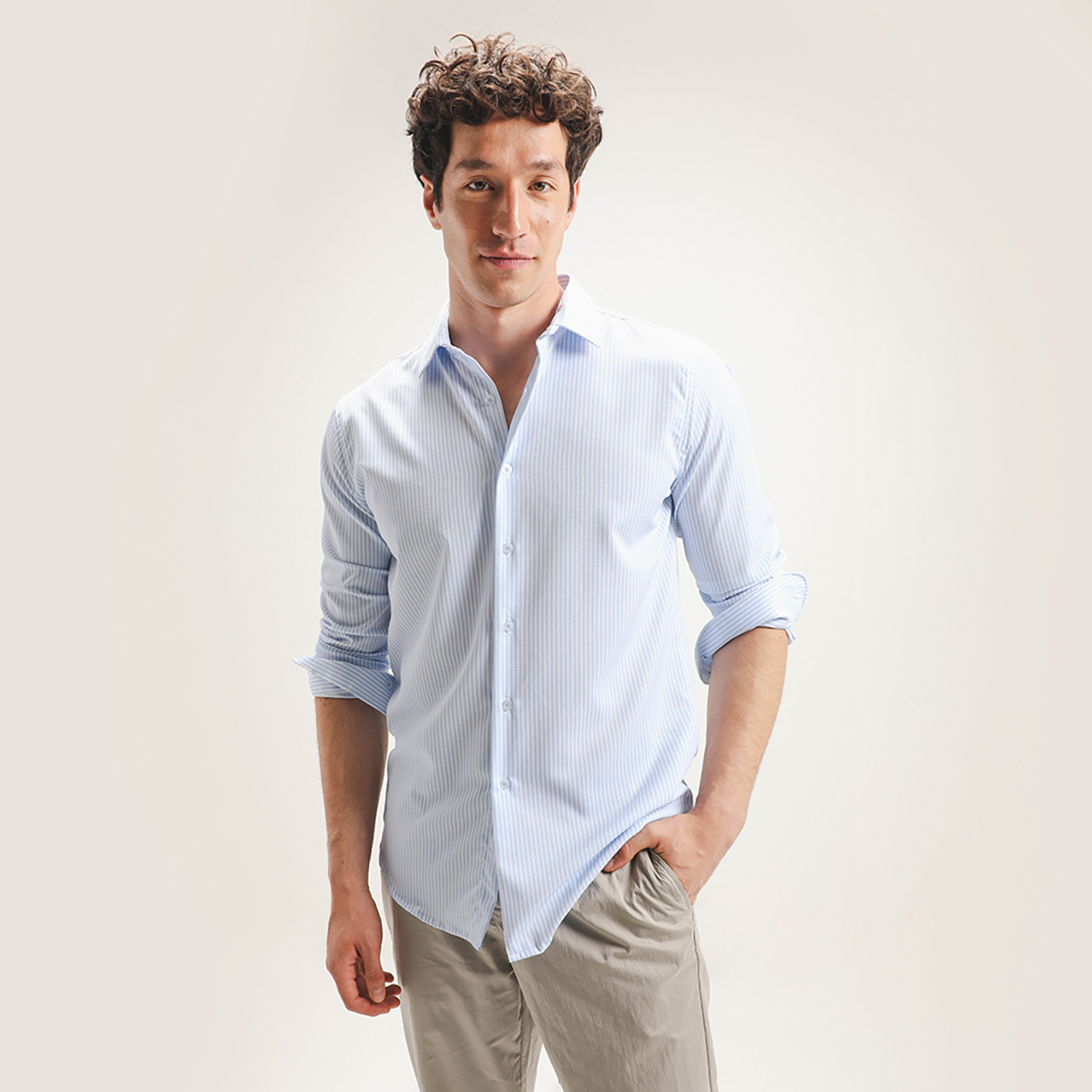 Camisa Fit Slim Rayas 6 Camisa Fit Slim Rayas