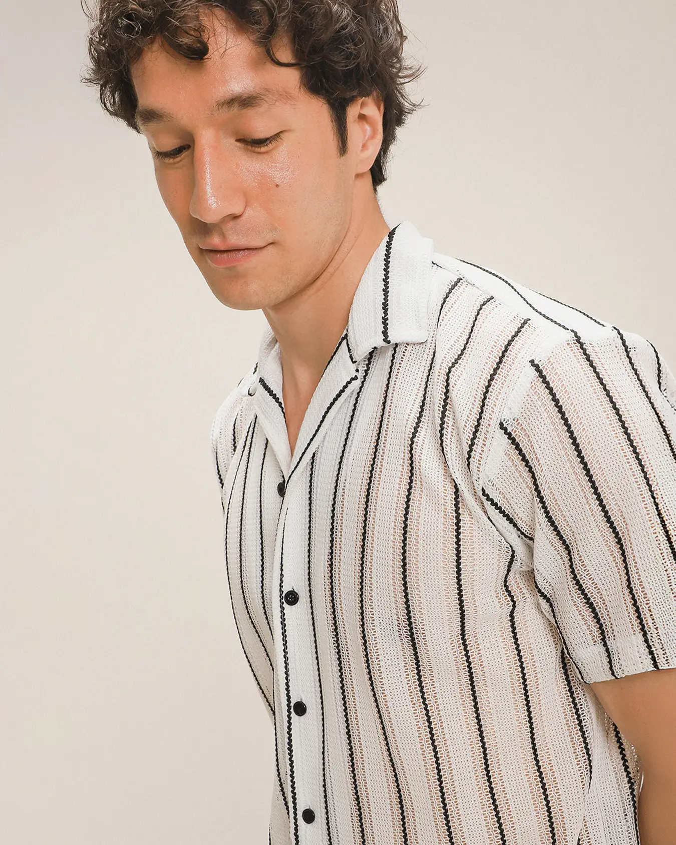 Camisa Relaxed Textura 3 Camisa Relaxed Textura