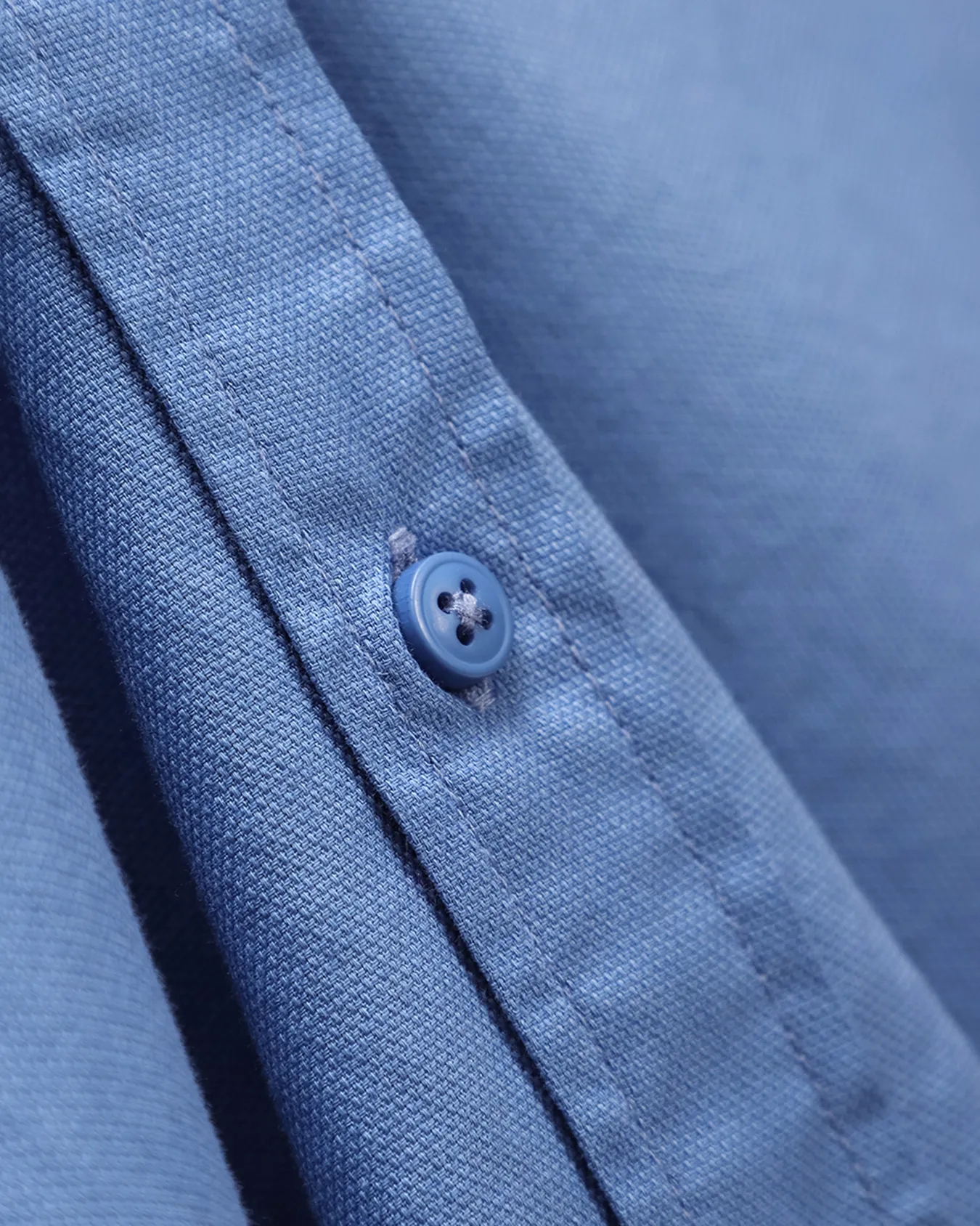 Camisa Azul Manga Larga 4 Camisa Azul Manga Larga