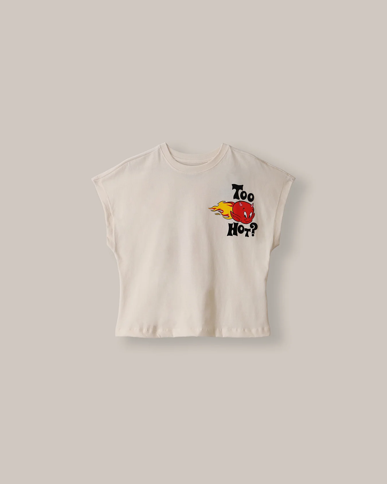 Playera Blanca Hot Stuff 5 Playera Blanca Hot Stuff