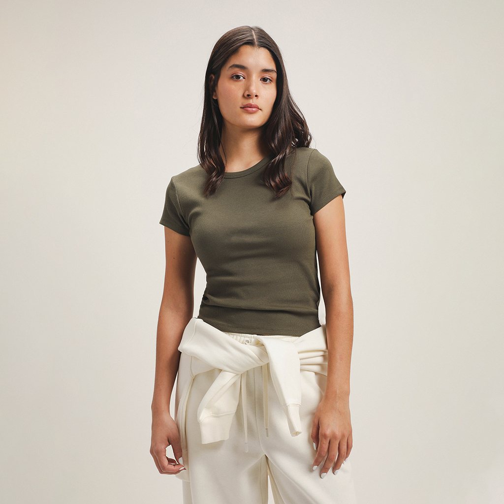 Playera Verde Manga Corta 6 Playera Verde Manga Corta