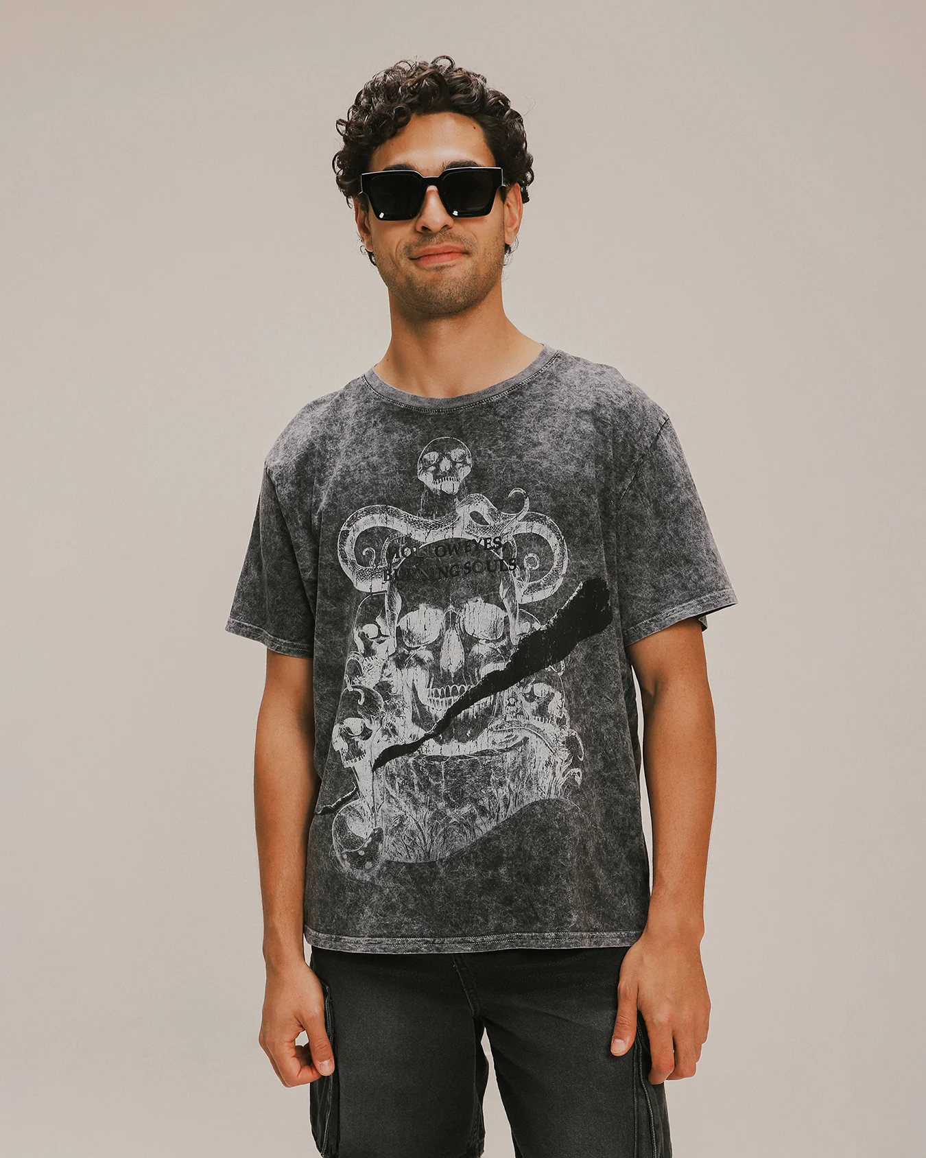 Playera Relax Calavera 1 Playera Relax Calavera