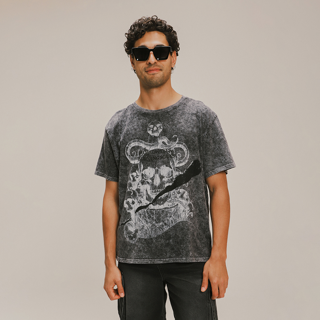 Playera Relax Calavera 6 Playera Relax Calavera