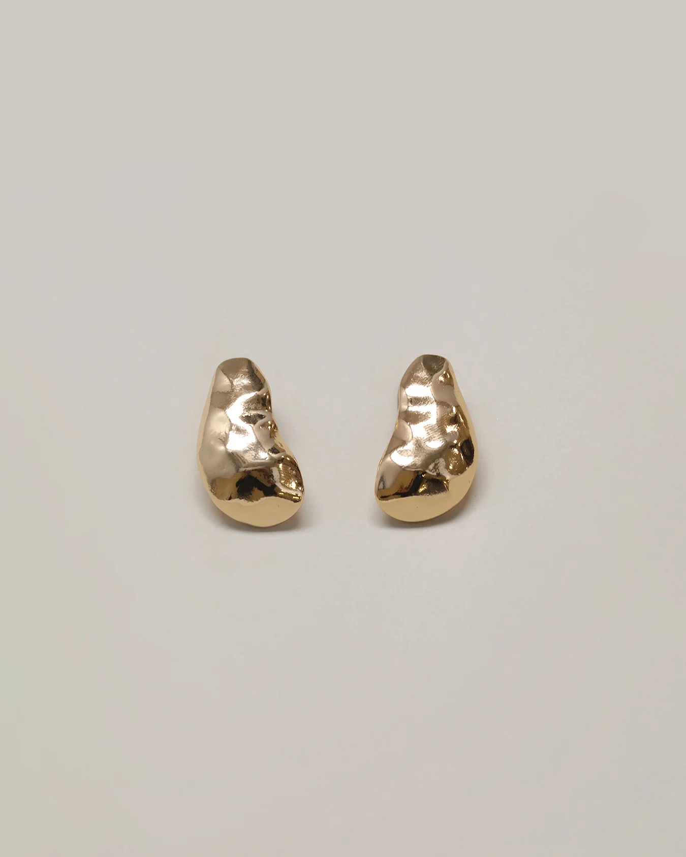 Aretes Dorados Concha
