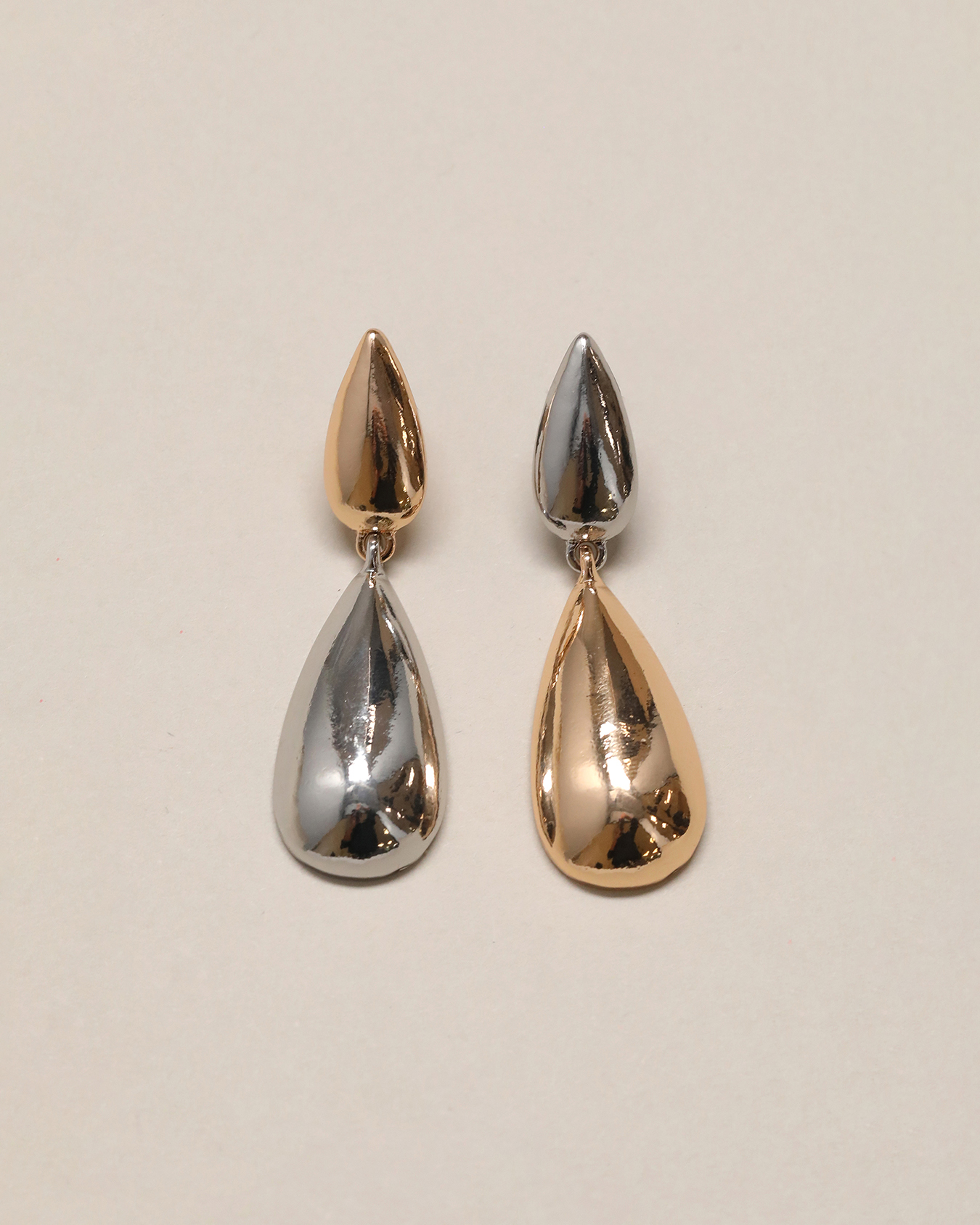 Aretes Gota Doble