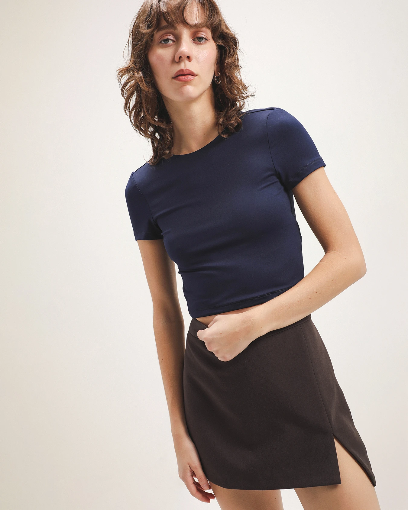 Crop Top Azul