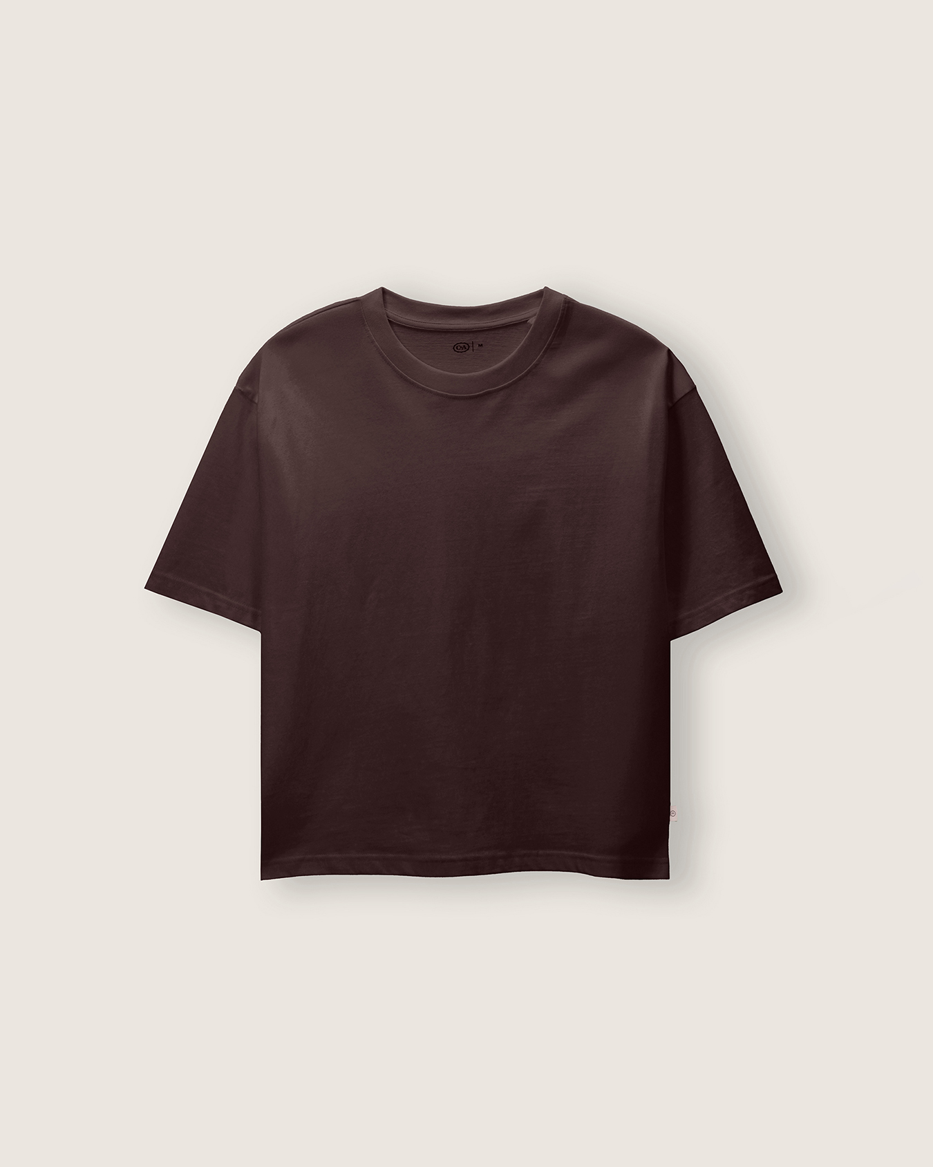 Playera Fit Boxy Café 4 Playera Fit Boxy Café