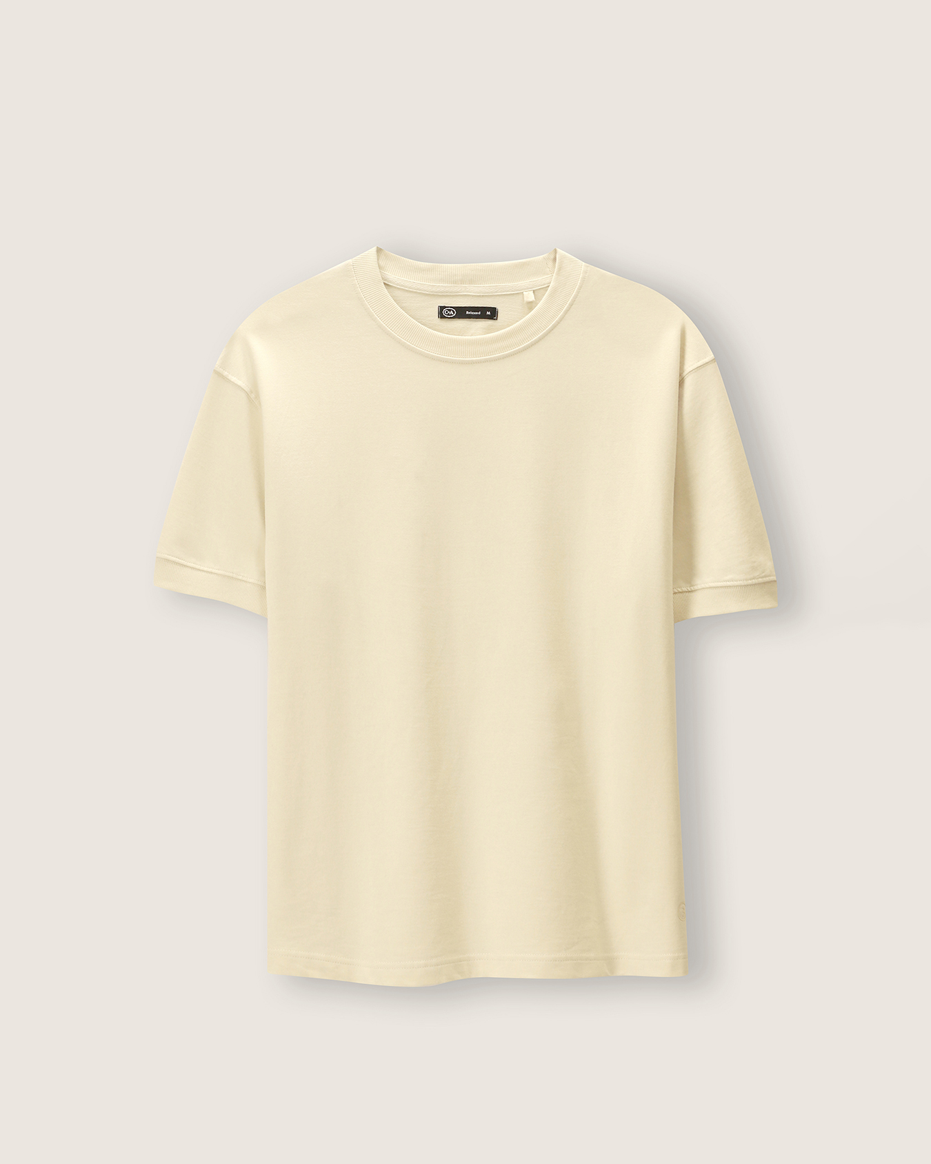Playera Fit Relaxed Amarillo 4 Playera Fit Relaxed Amarillo