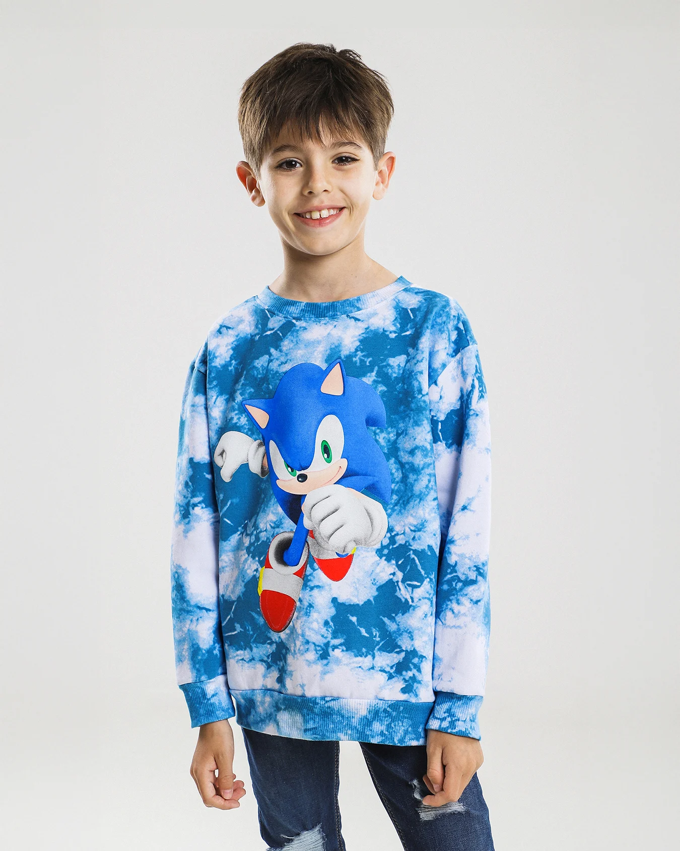 Sudadera Azul Sonic