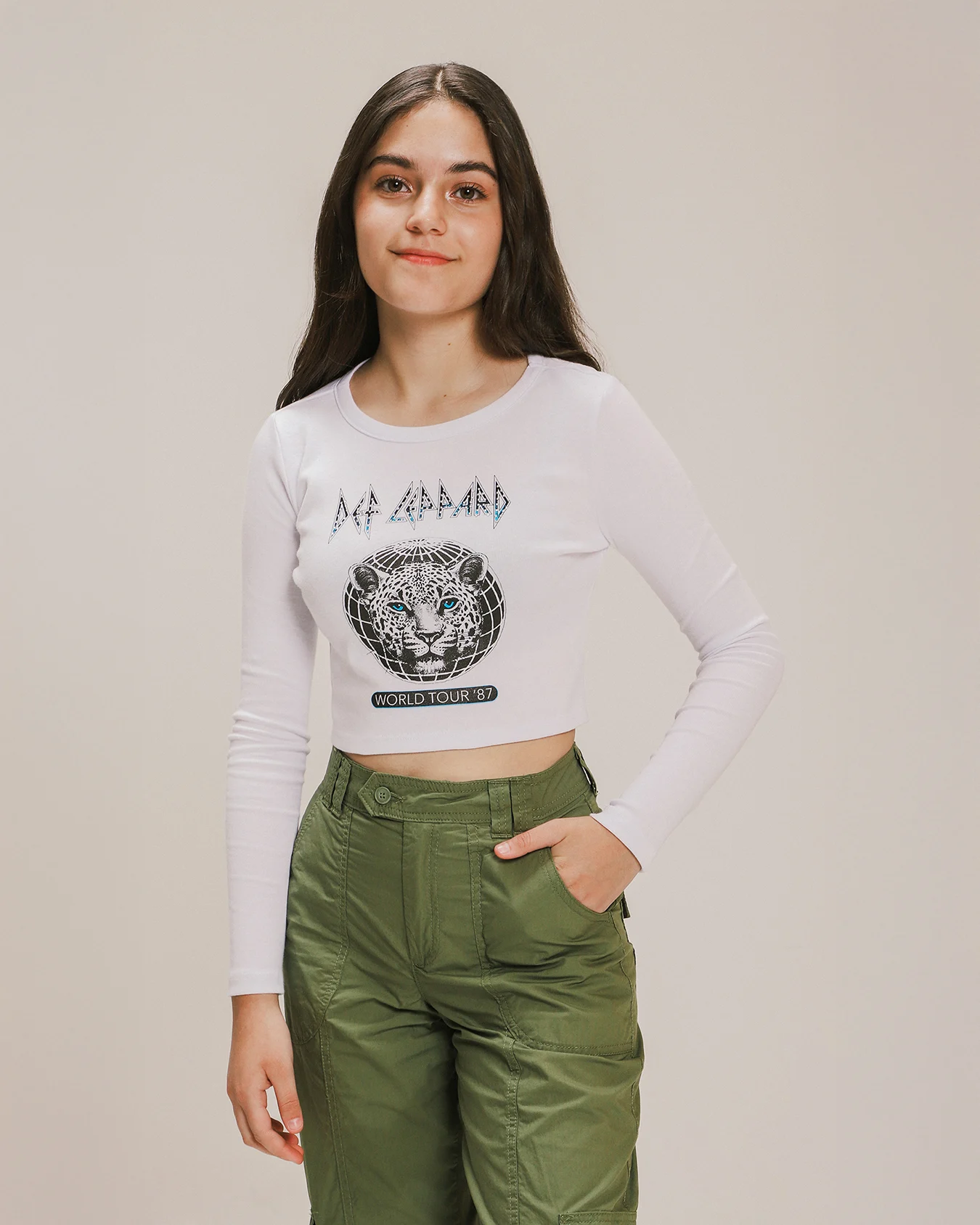 Playera Manga Larga Def Leppard