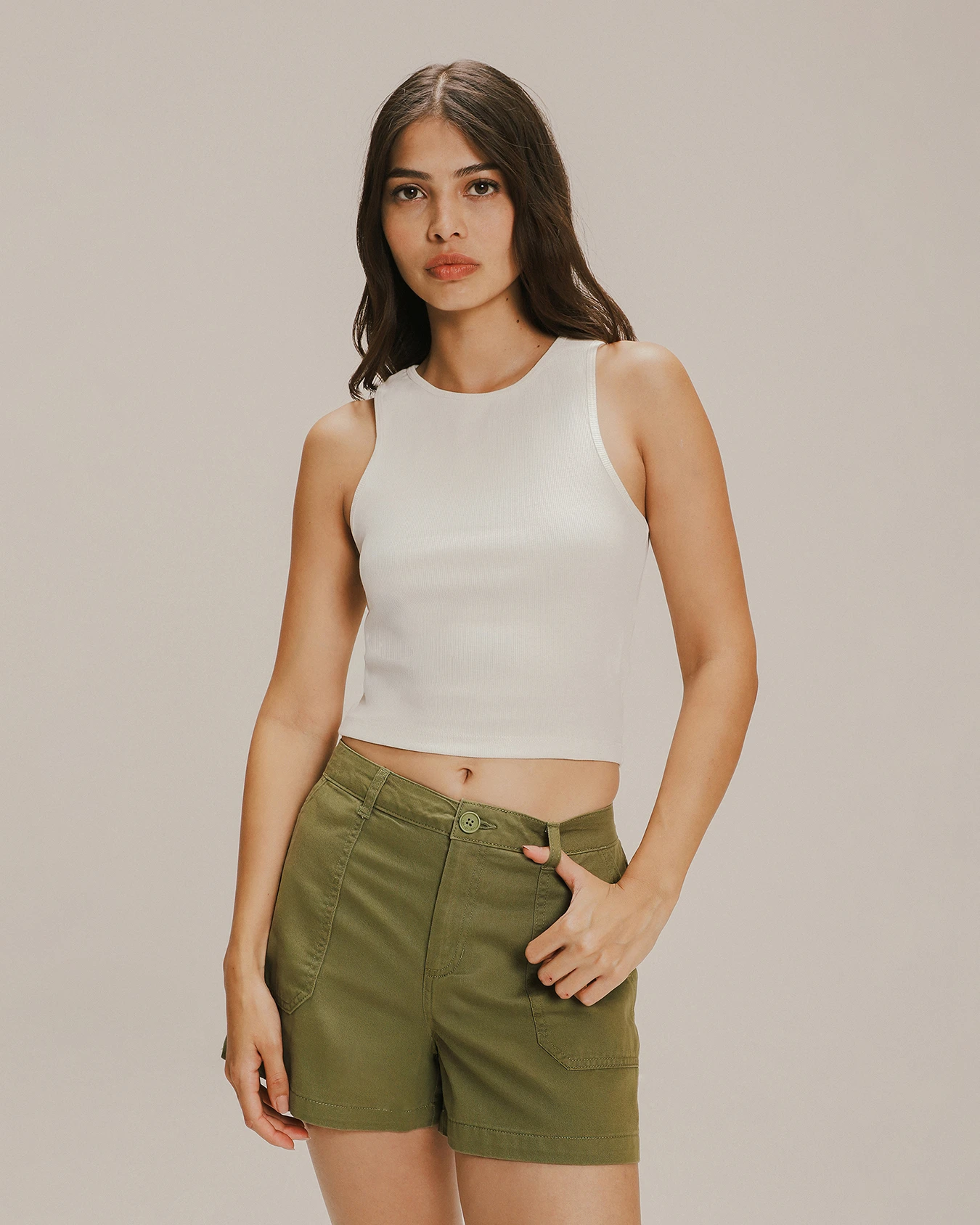 Playera Cropped Sin Mangas 1 Playera Cropped Sin Mangas