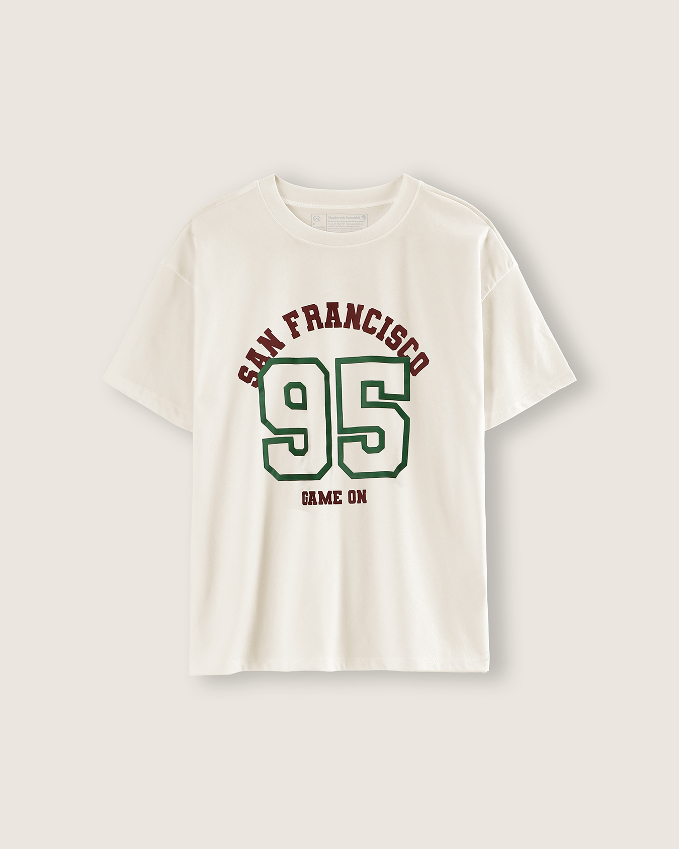 Playera Blanca Estampada 1 Playera Blanca Estampada
