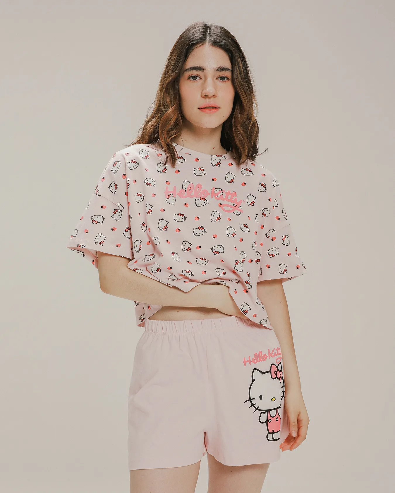 Playera De Pijama Hello Kitty