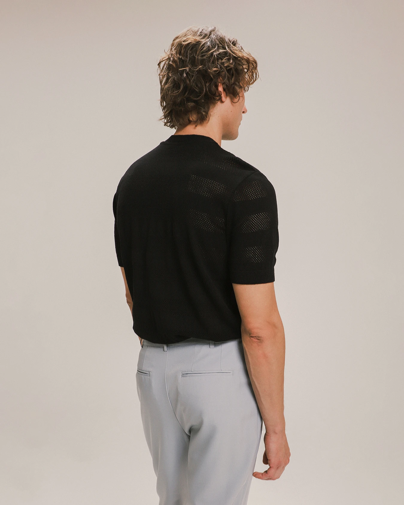 Playera Negra Con Rayas 2 Playera Negra Con Rayas