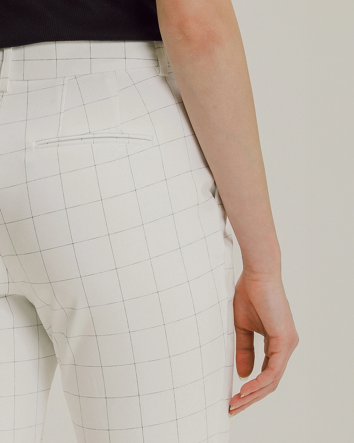 Pantalón Cropped Blanco 4 Pantalón Cropped Blanco