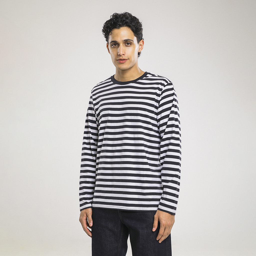 Playera Manga Larga Negra 6 Playera Manga Larga Negra