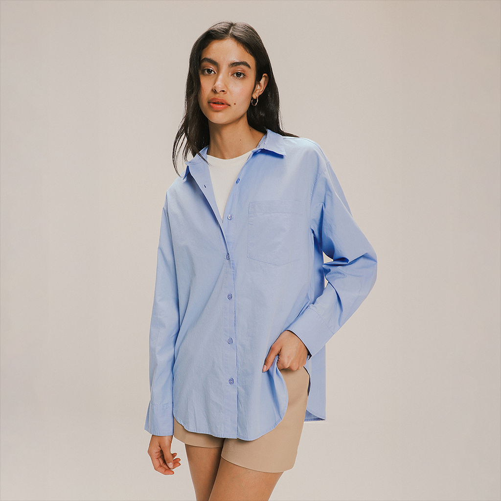 Camisa Oversize Manga Larga 5 Camisa Oversize Manga Larga