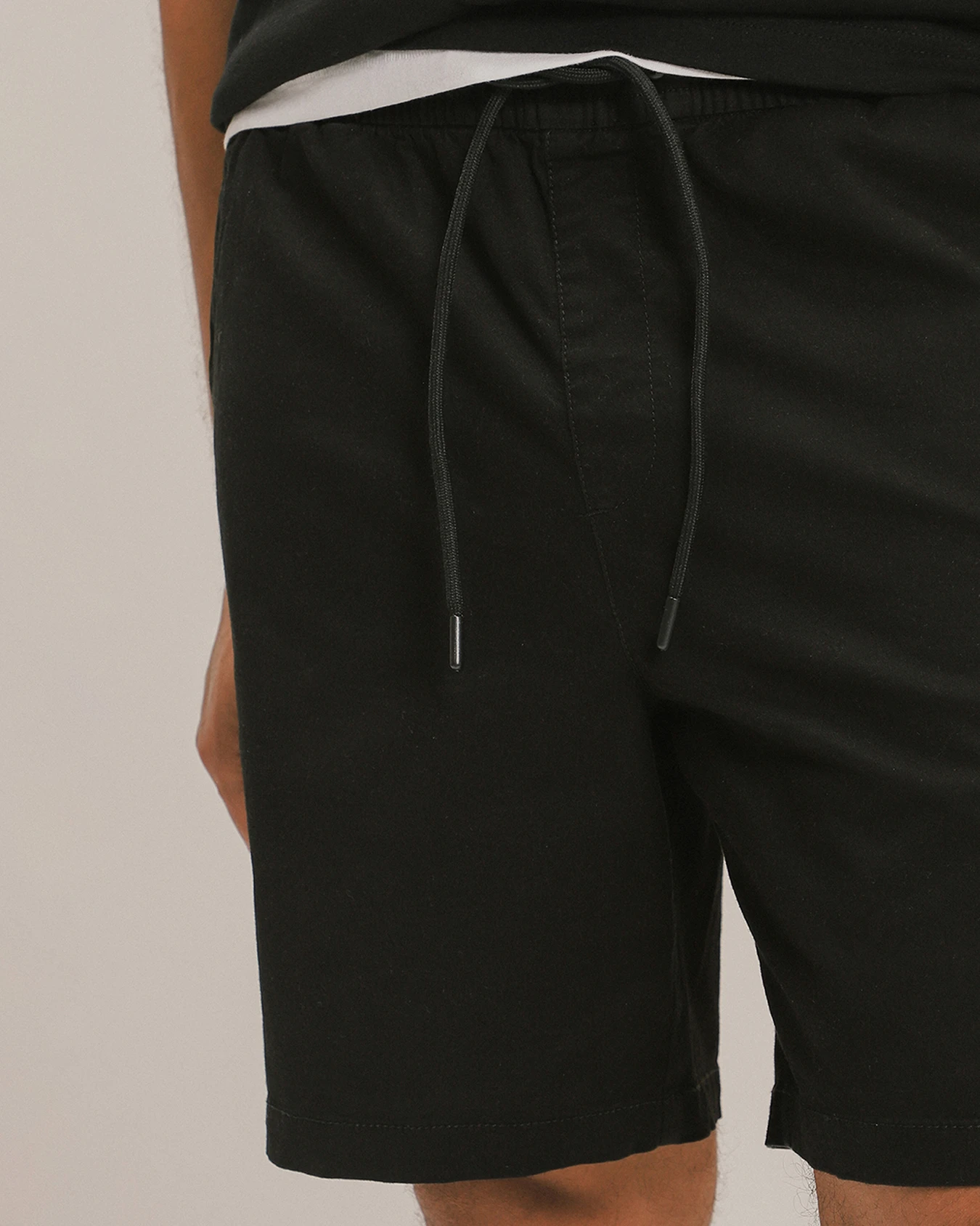 Short Pull On Negro 3 Short Pull On Negro