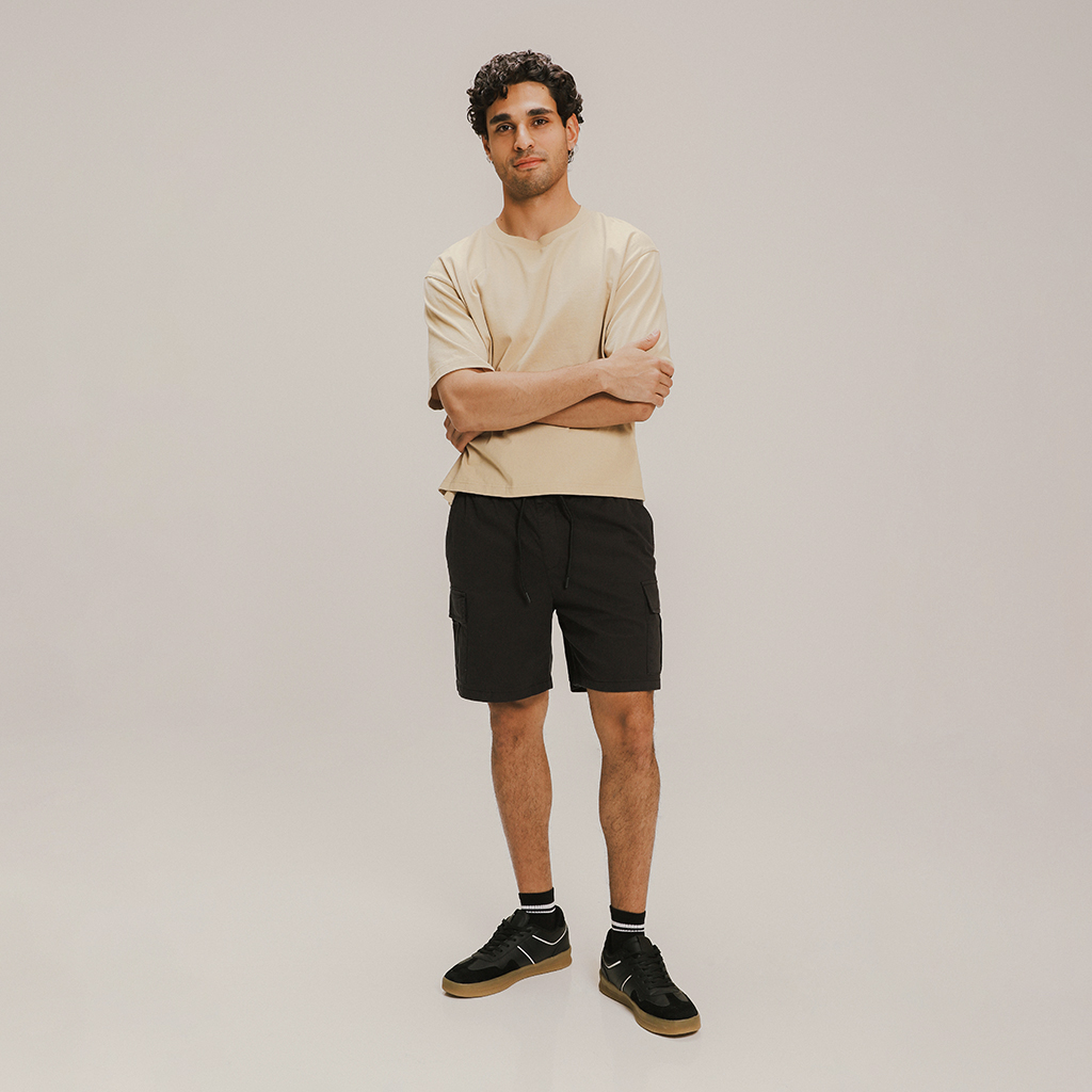 Short Cargo Negro 6 Short Cargo Negro