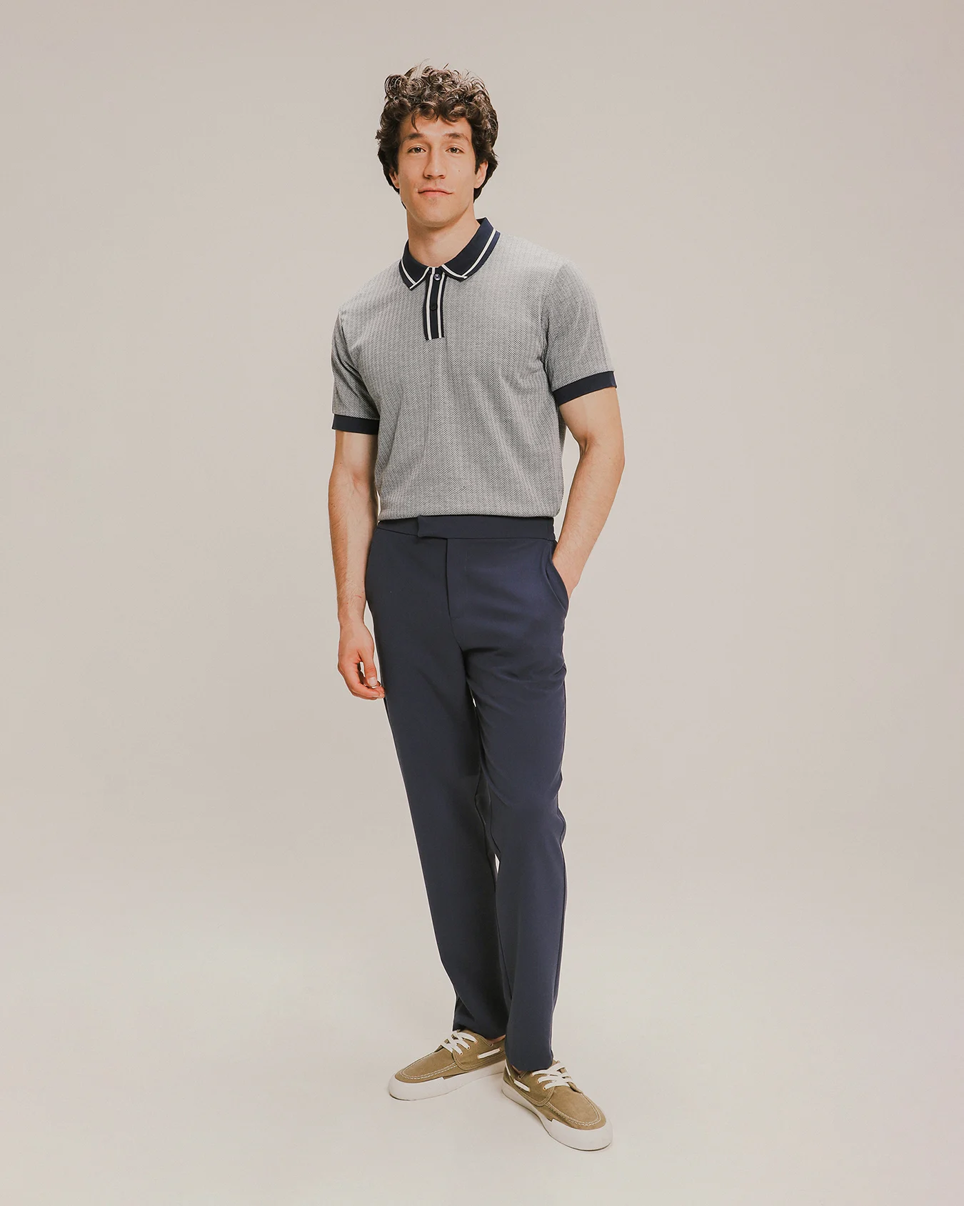 Pantalón Azul Fit Slim