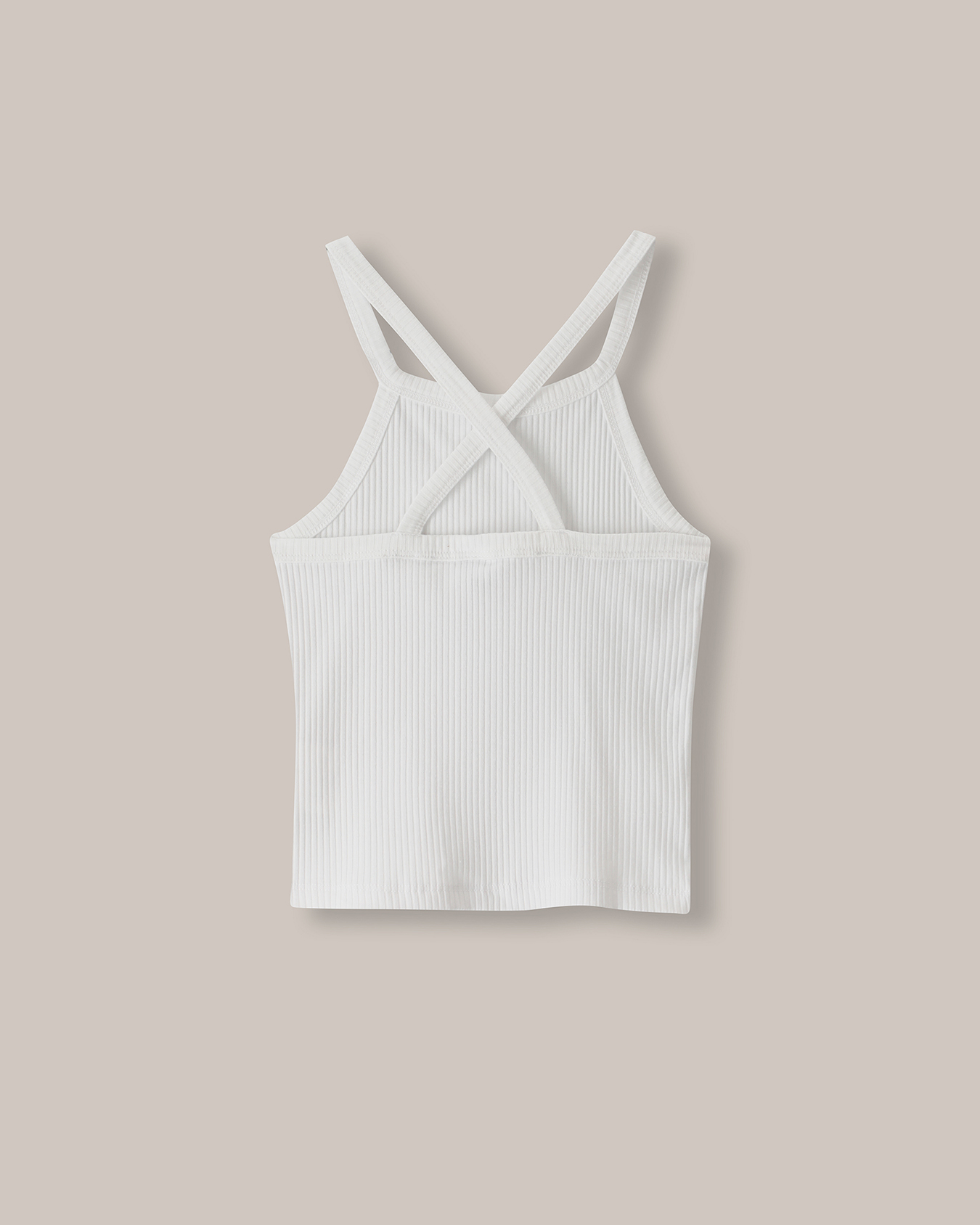Tank Top De Rib Blanca 2 Tank Top De Rib Blanca