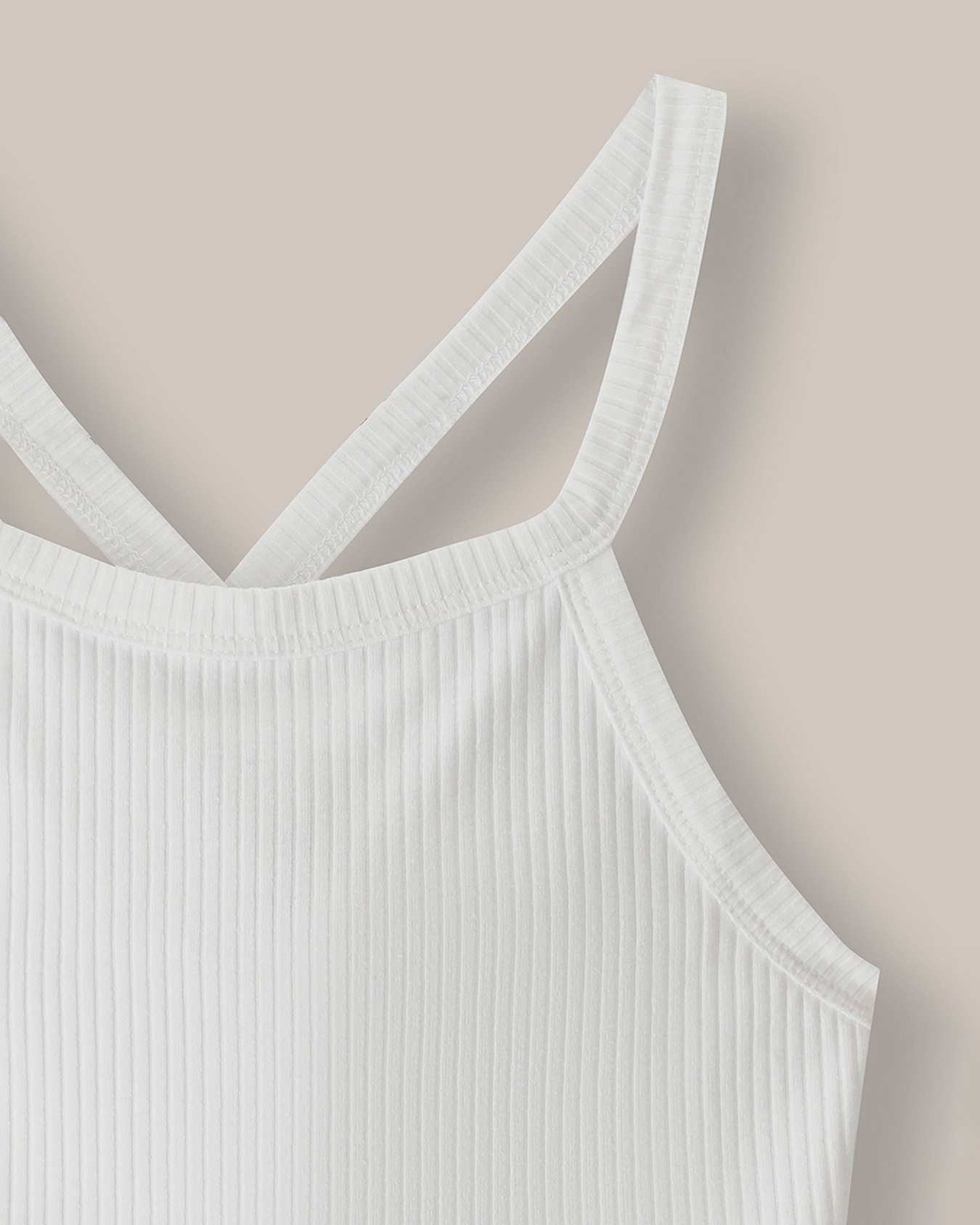 Tank Top De Rib Blanca 3 Tank Top De Rib Blanca