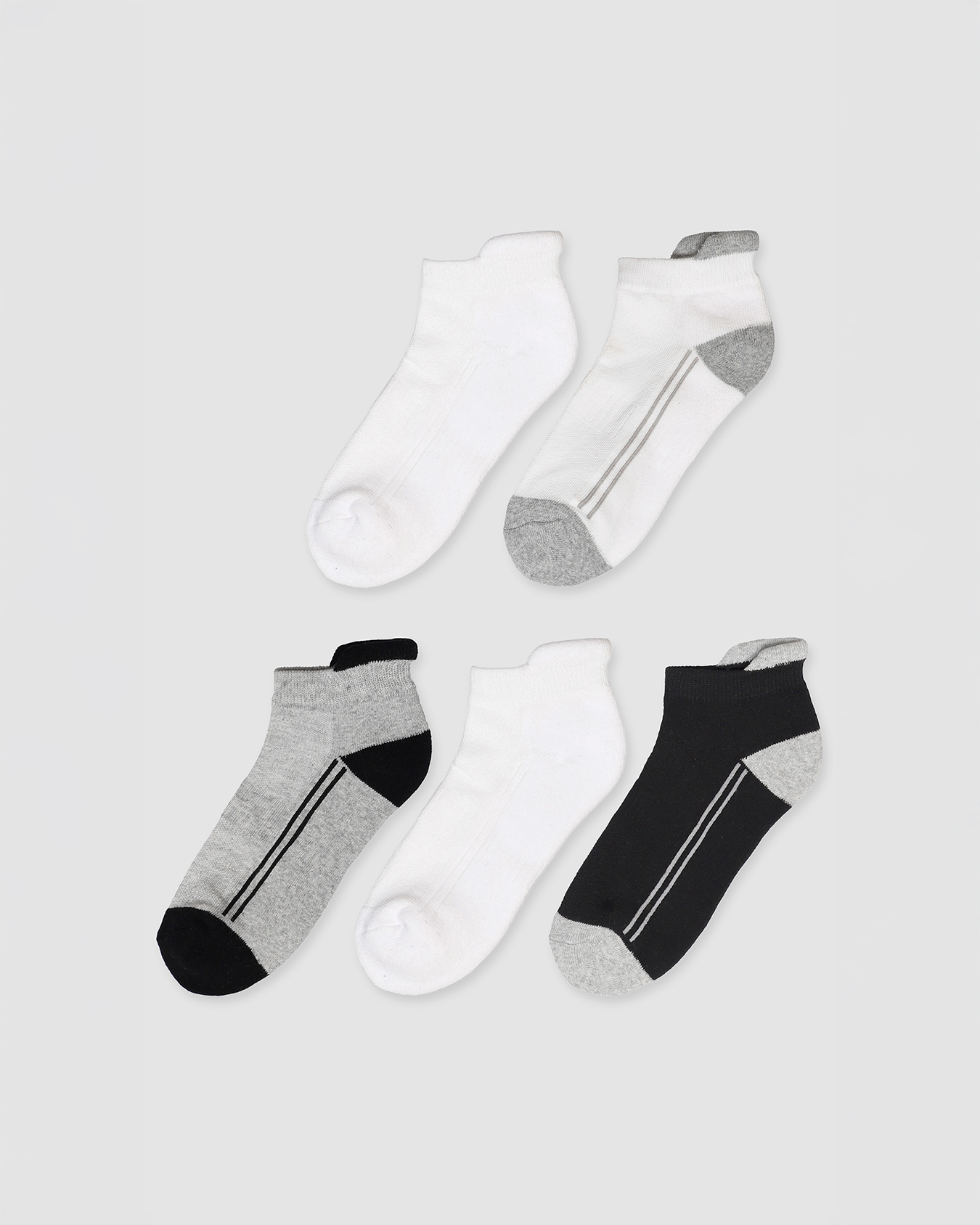 Pack 5 Calcetines Cortos Deportivos